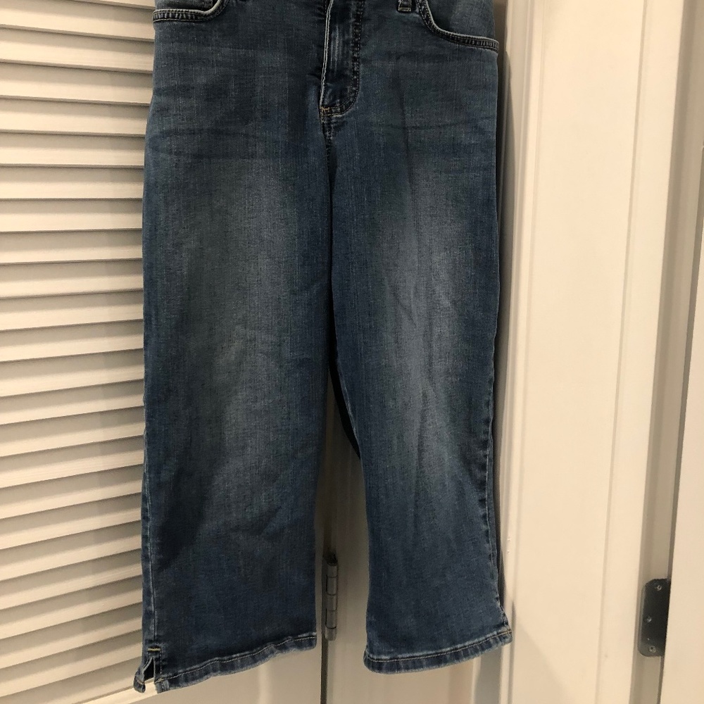 NYDJ Denim Capris. Size 12